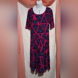 🛍️ BUNDLE ONLY🛍️Lularoe Lades Triangle Geo Print Dress